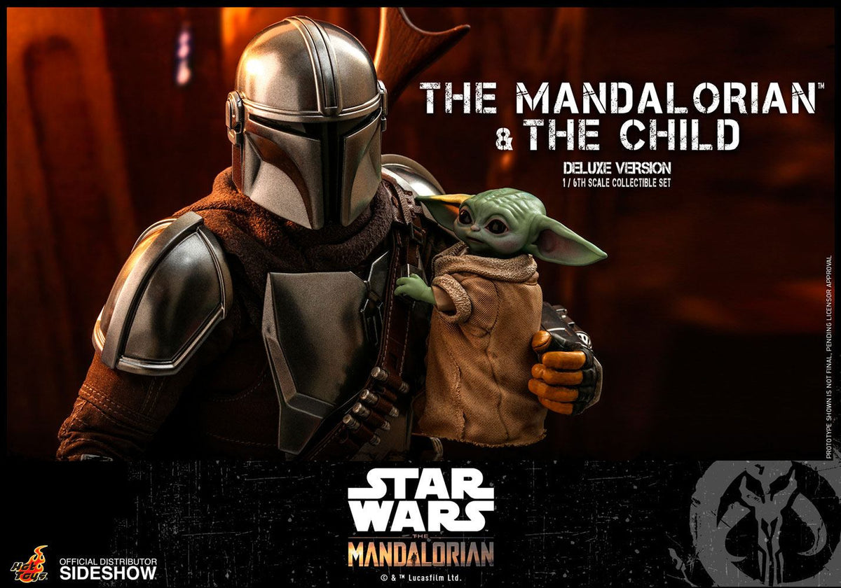 Hot Toys Star Wars The Mandalorian The Mandalorian & The Child Deluxe 1/6 Doppelpack Actionfiguren