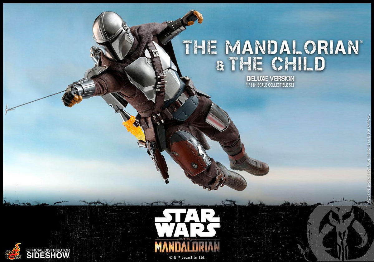 Hot Toys Star Wars The Mandalorian The Mandalorian & The Child Deluxe 1/6 Doppelpack Actionfiguren