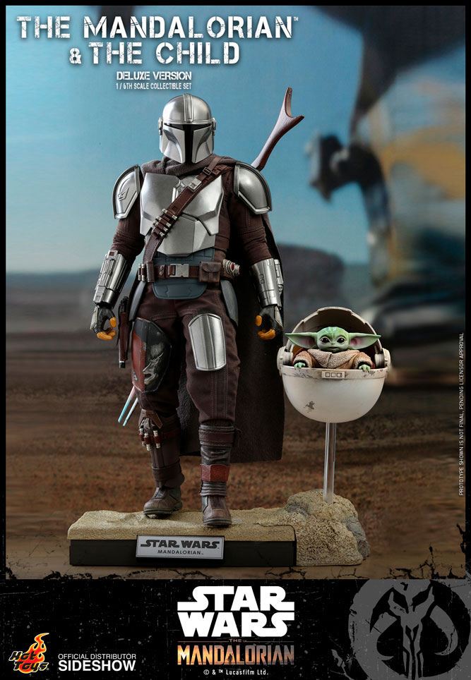 Hot Toys Star Wars The Mandalorian The Mandalorian & The Child Deluxe 1/6 Doppelpack Actionfiguren