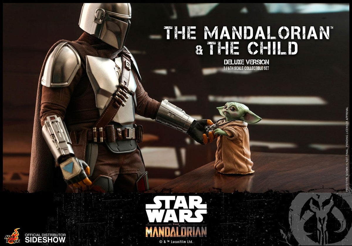 Hot Toys Star Wars The Mandalorian The Mandalorian & The Child Deluxe 1/6 Doppelpack Actionfiguren