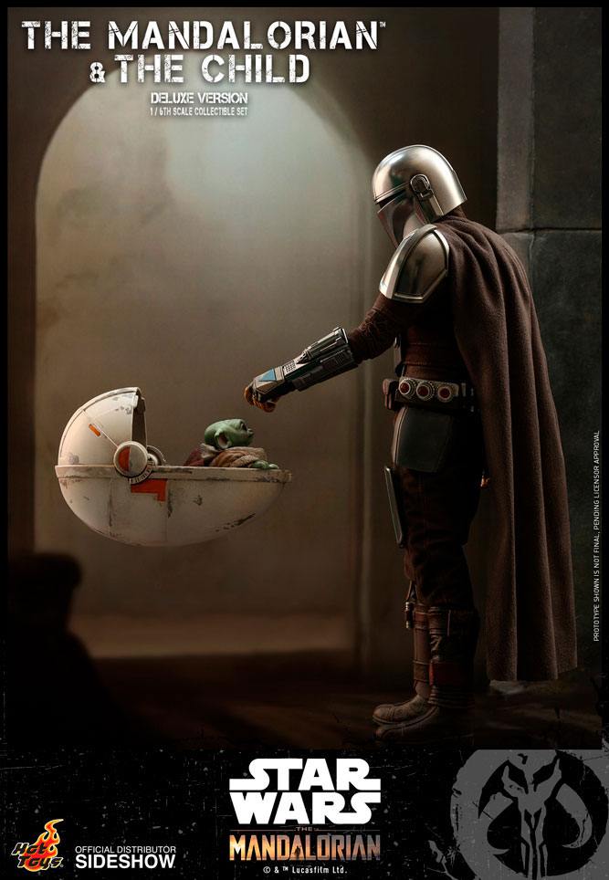 Hot Toys Star Wars The Mandalorian The Mandalorian & The Child Deluxe 1/6 Doppelpack Actionfiguren