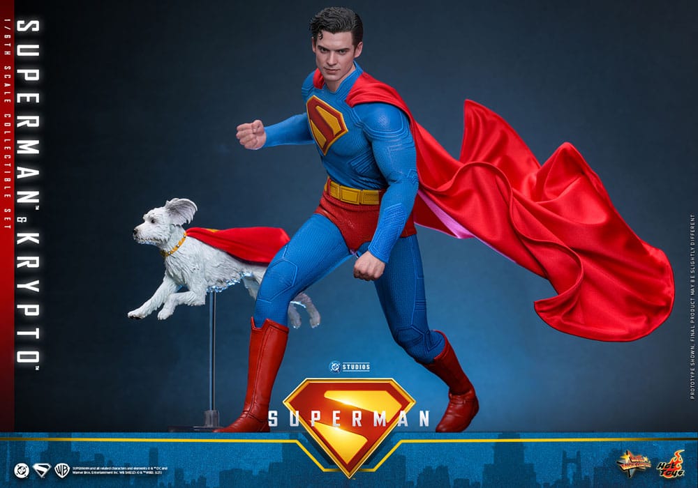 Hot Toys Superman (2025) Superman & Krypto 1/6 Actionfigur