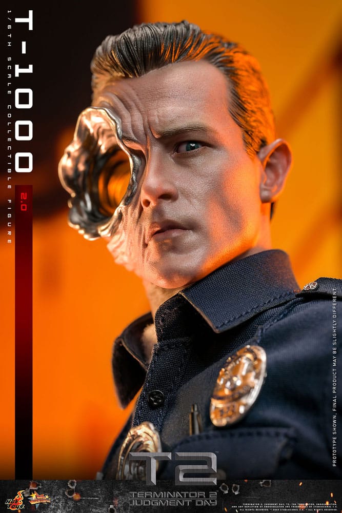 Hot Toys Terminator 2 T-1000 (2.0) Movie Masterpiece 1/6 Actionfigur