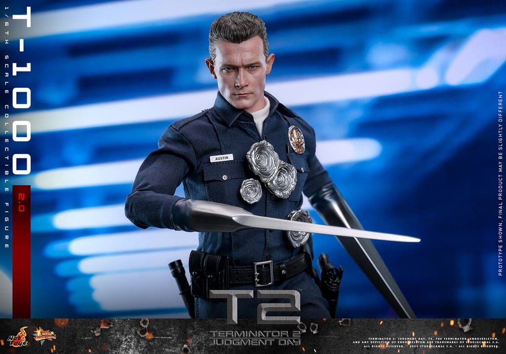 Hot Toys Terminator 2 T-1000 (2.0) Movie Masterpiece 1/6 Actionfigur