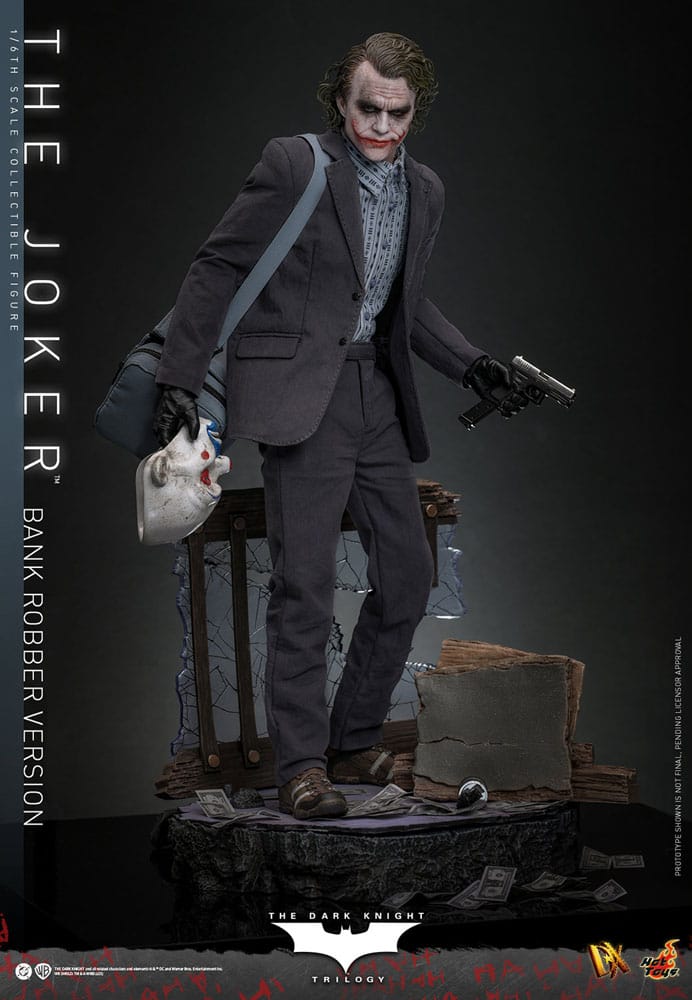 Hot Toys The Dark Knight The Joker (Bank Robber Version) DX 1/6 Actionfigur