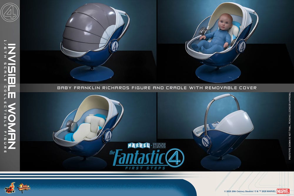 Hot Toys The Fantastic Four First Steps Invisible Woman 1/6 Actionfigur