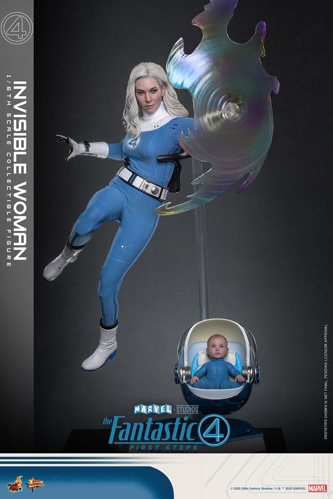 Hot Toys The Fantastic Four First Steps Invisible Woman 1/6 Actionfigur