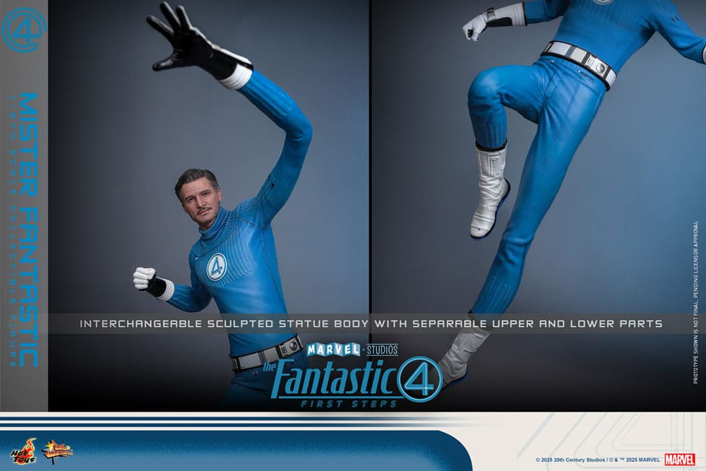 Hot Toys The Fantastic Four First Steps Mister Fantastic 1/6 Actionfigur