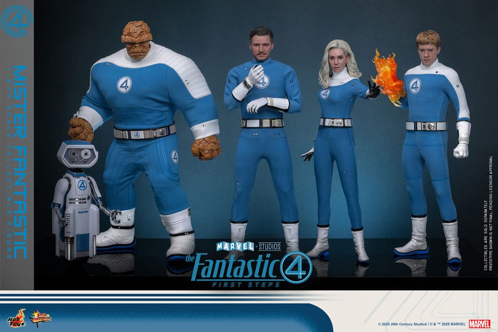 Hot Toys The Fantastic Four First Steps Mister Fantastic 1/6 Actionfigur