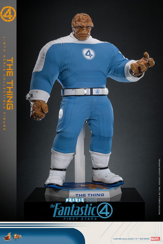 Hot Toys The Fantastic Four: First Steps Movie Masterpiece Actionfigur 1/6 The Thing 31 cm
