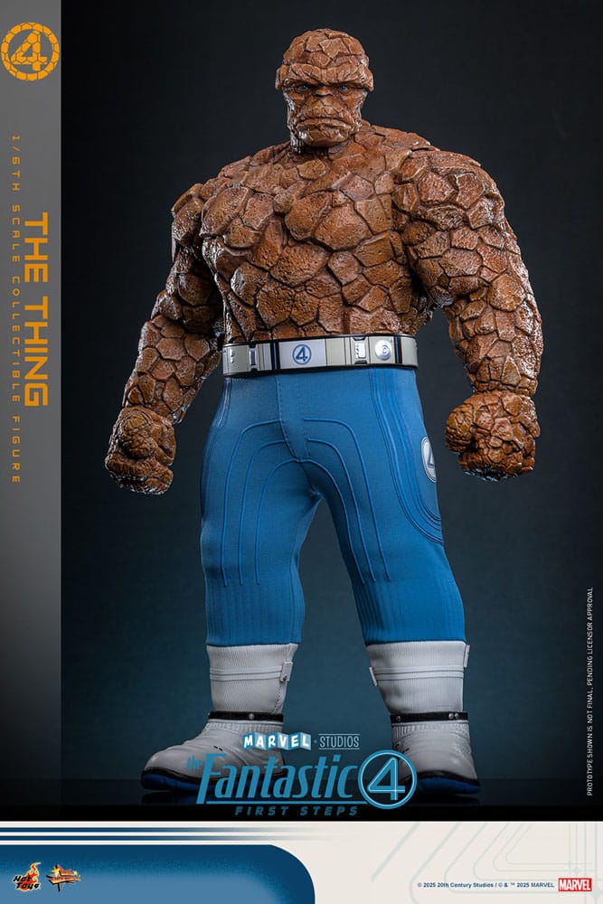Hot Toys The Fantastic Four: First Steps Movie Masterpiece Actionfigur 1/6 The Thing 31 cm