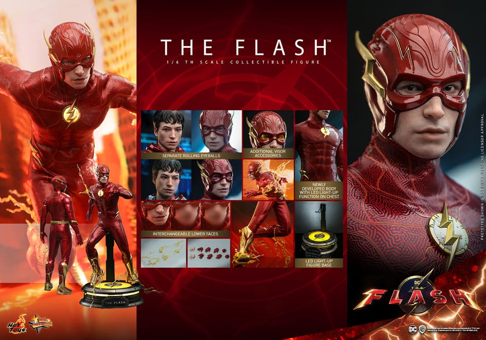 Hot Toys The Flash Movie Masterpiece 1/6 Actionfigur