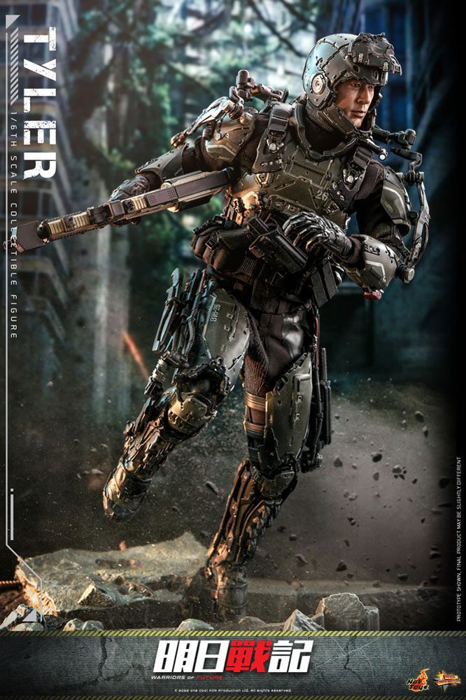 Hot Toys Warriors of Future Tyler Movie Masterpiece 1/6 Actionfigur