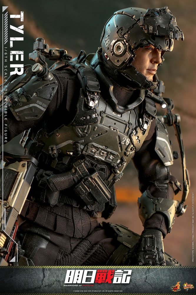 Hot Toys Warriors of Future Tyler Movie Masterpiece 1/6 Actionfigur