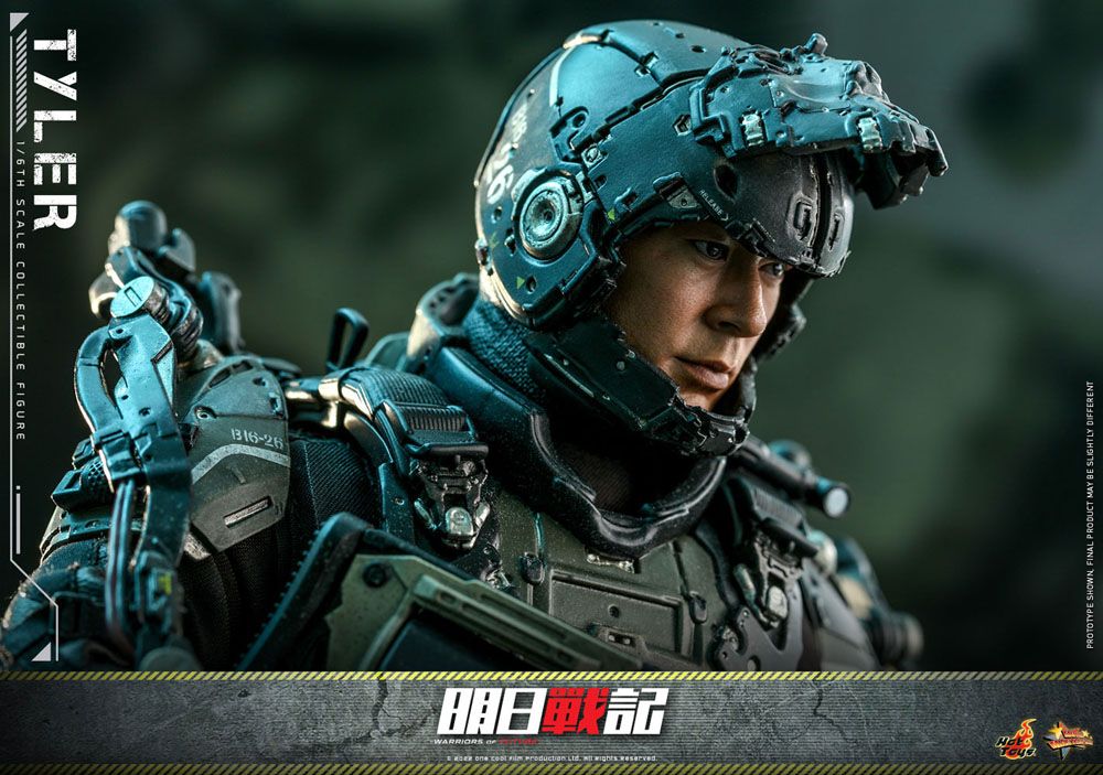 Hot Toys Warriors of Future Tyler Movie Masterpiece 1/6 Actionfigur