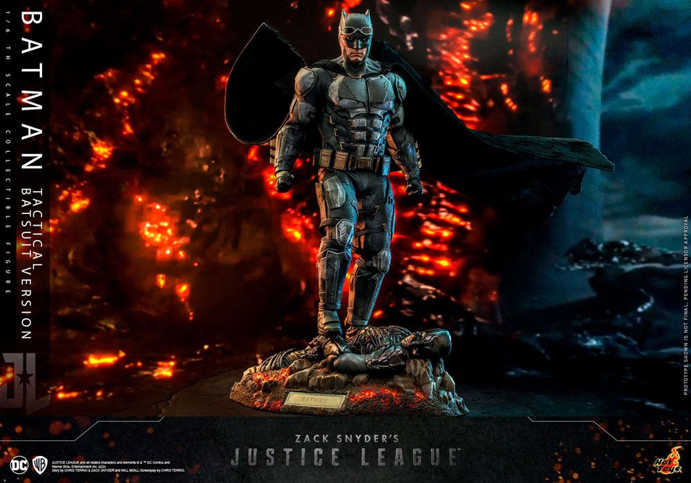 Hot Toys Zack Snyder`s Justice League Actionfigur 1/6 Batman (Tactical Batsuit Version) 33 cm