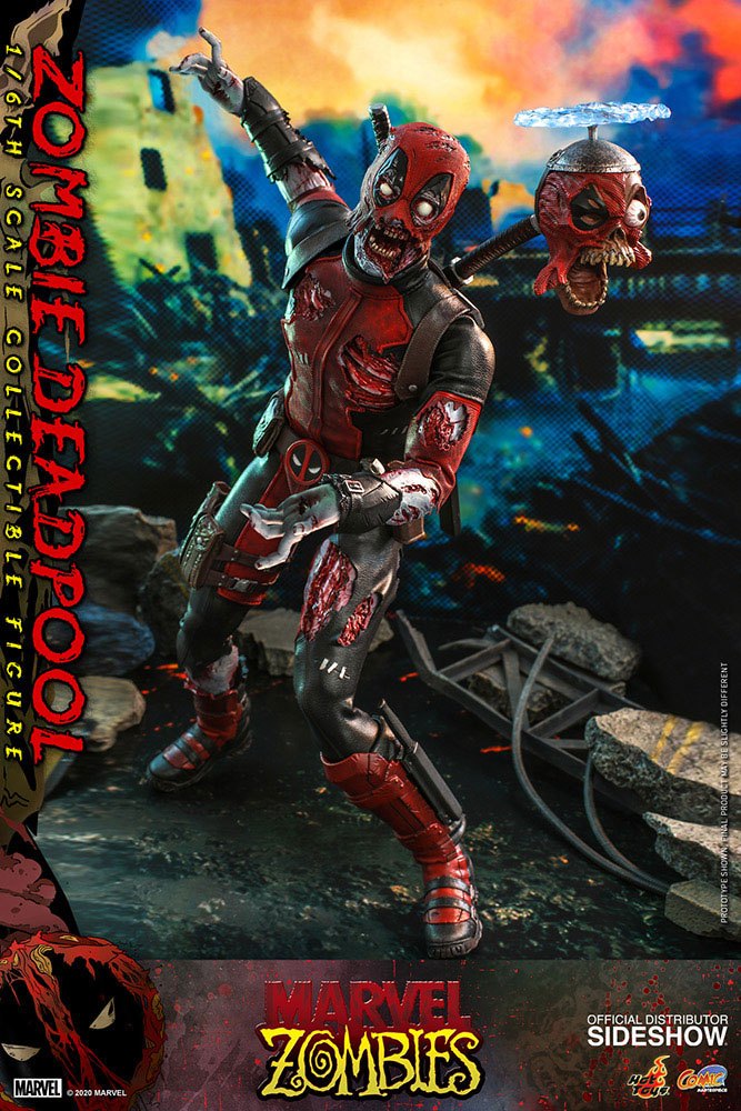 Hot Toys Zombie Deadpool Marvel 1/6 Actionfigur