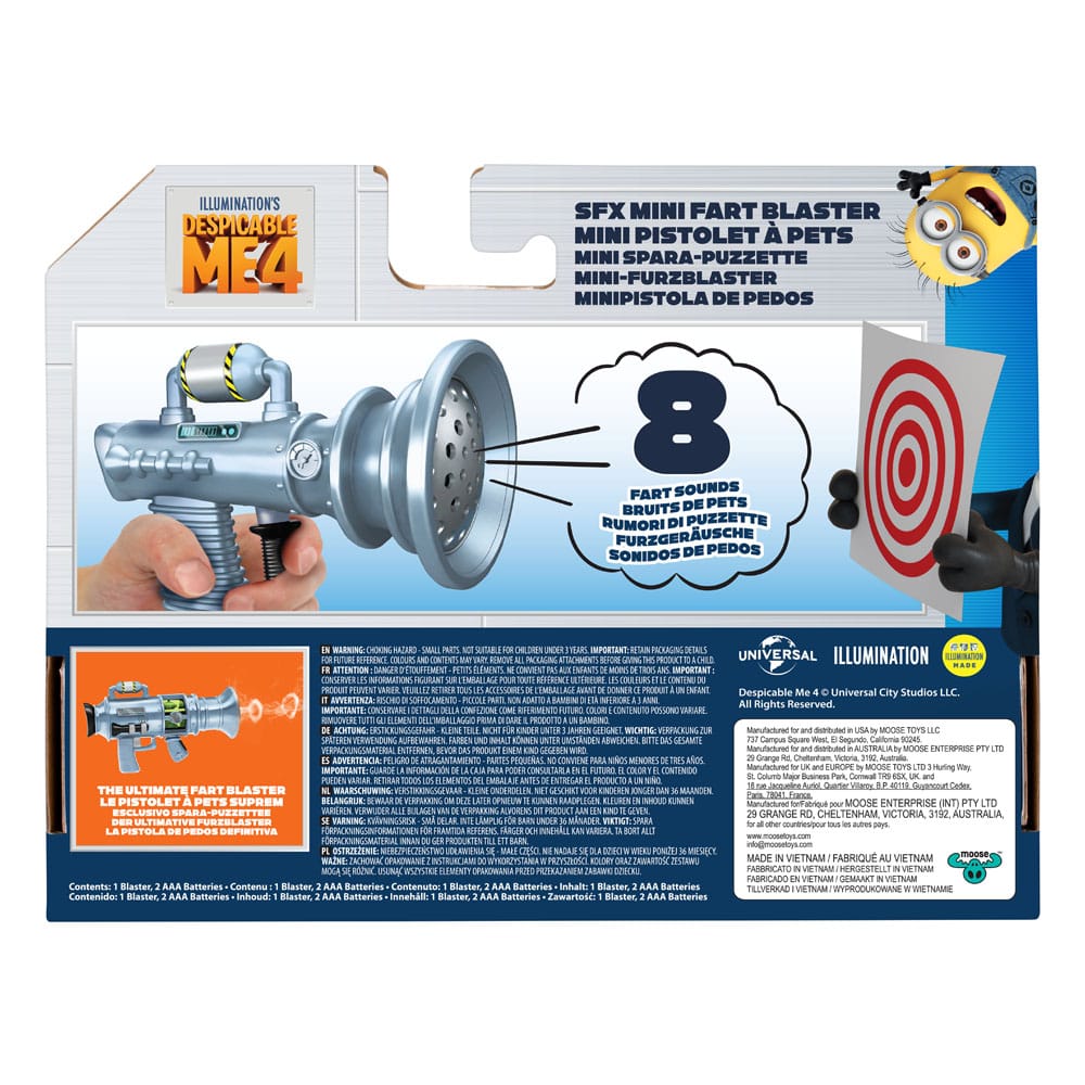 Ich - Einfach Unverbesserlich 4 - Pups Kanone Mini Roleplay-Replik Moose Toys