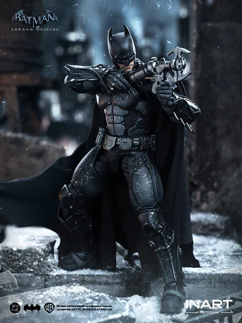 INART Batman Arkham Origins Batman Battle Damaged Ver 1/12 Actionfigur