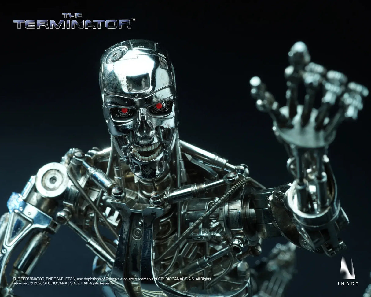 INART The Terminator T-800 Endoskeleton Collectible 1/6 Actionfigur