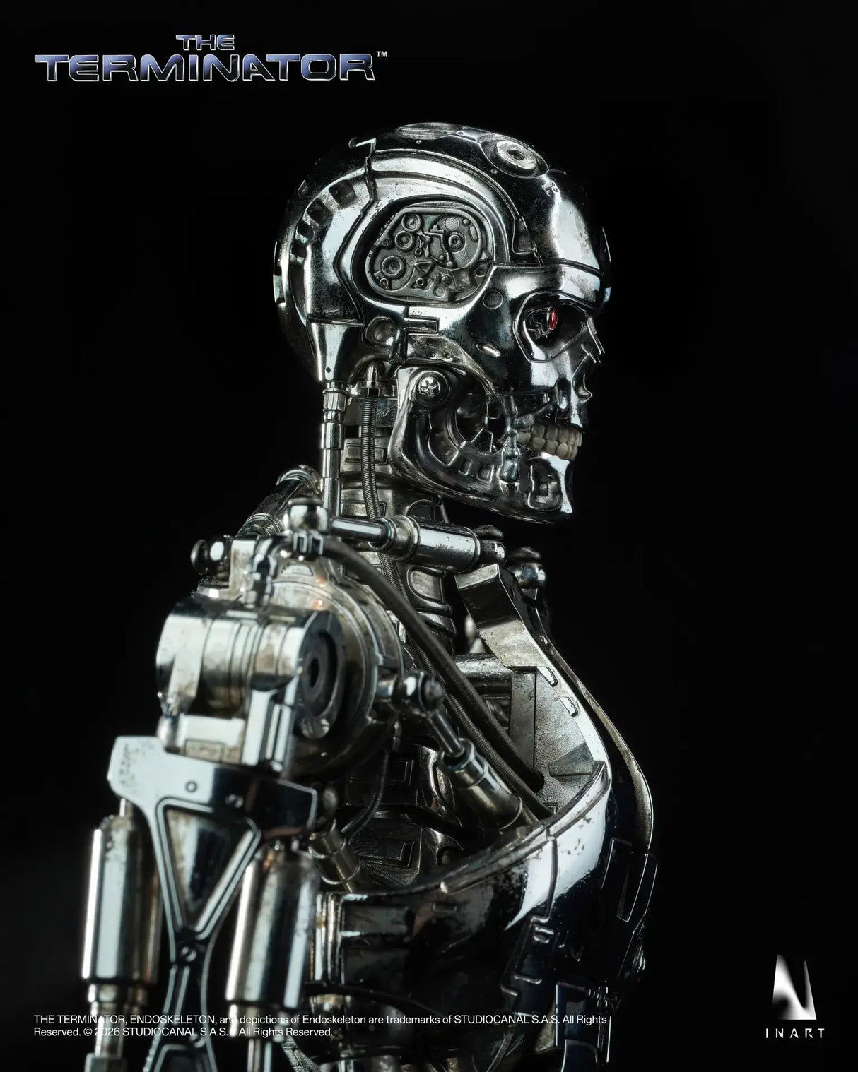 INART The Terminator T-800 Endoskeleton Collectible 1/6 Actionfigur