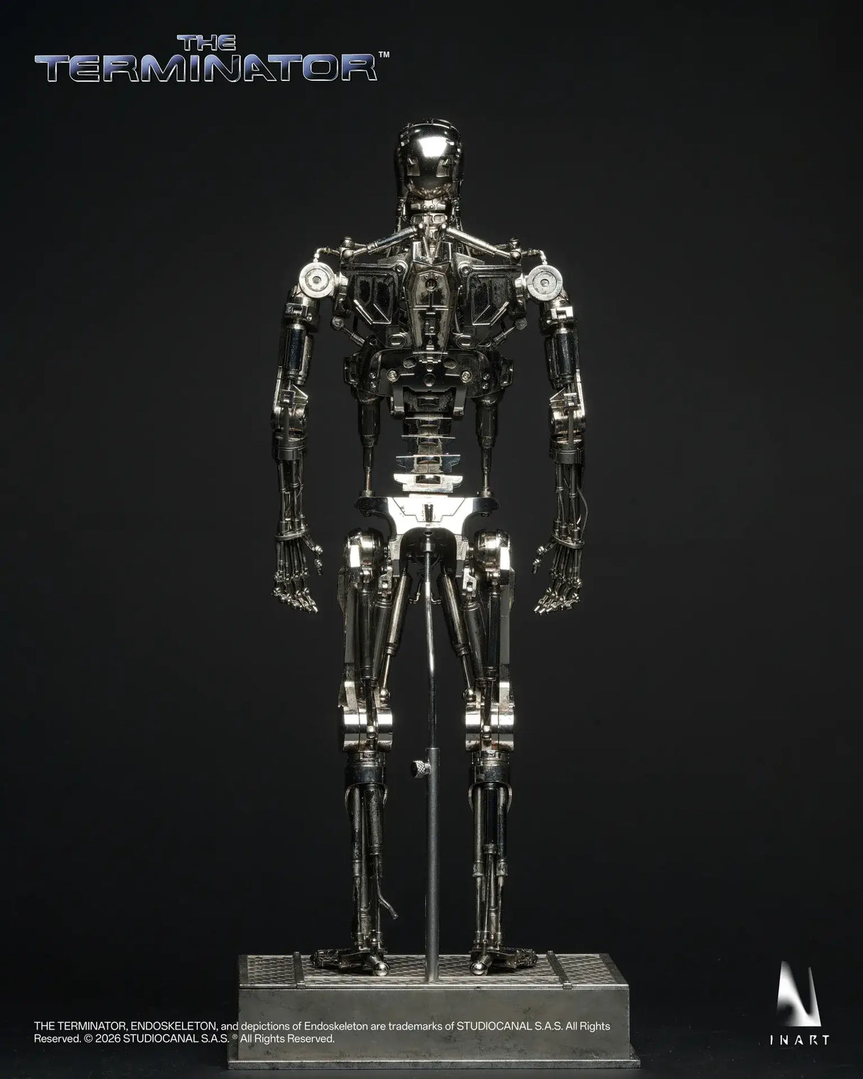 INART The Terminator T-800 Endoskeleton Collectible 1/6 Actionfigur