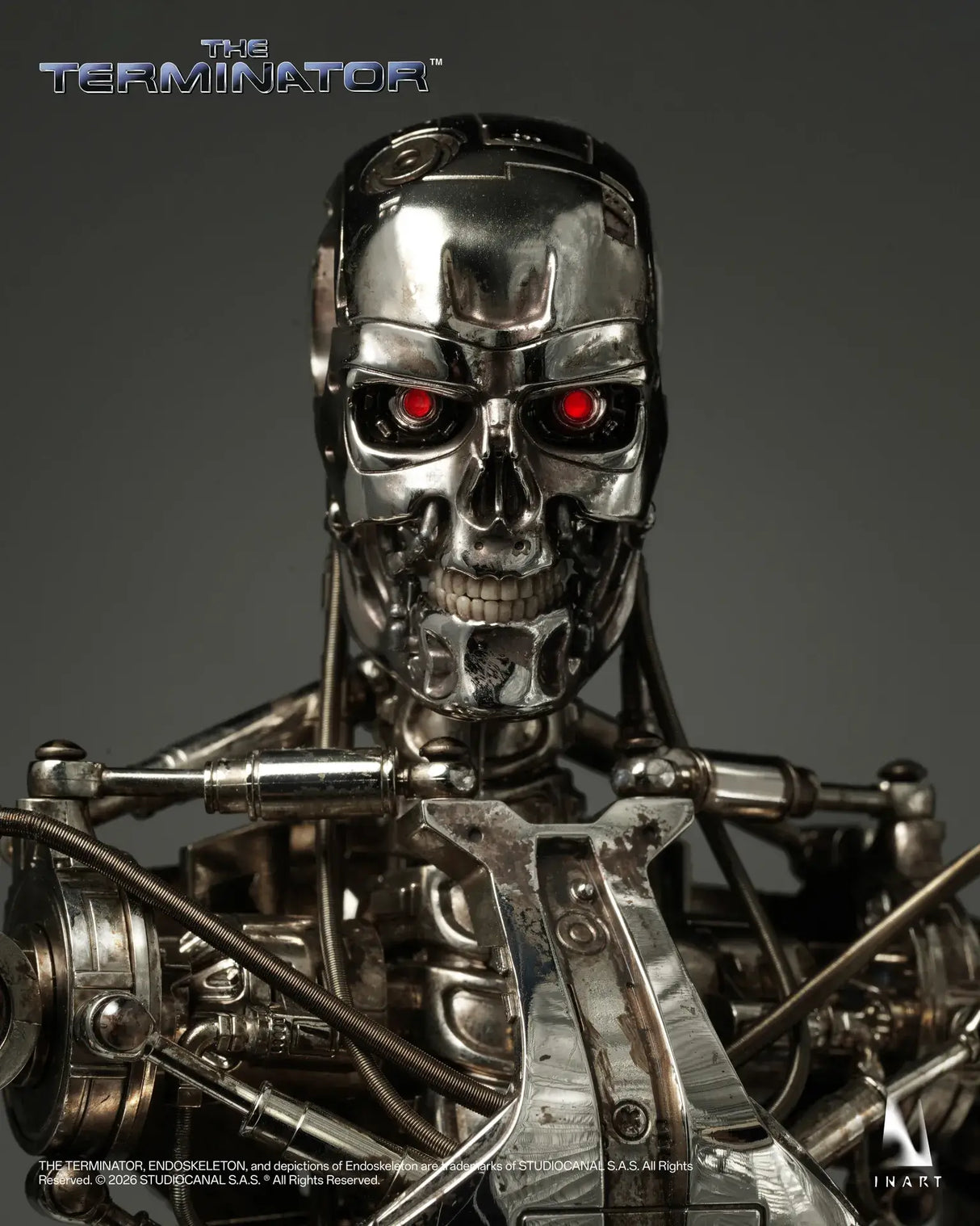 INART The Terminator T-800 Endoskeleton Collectible 1/6 Actionfigur
