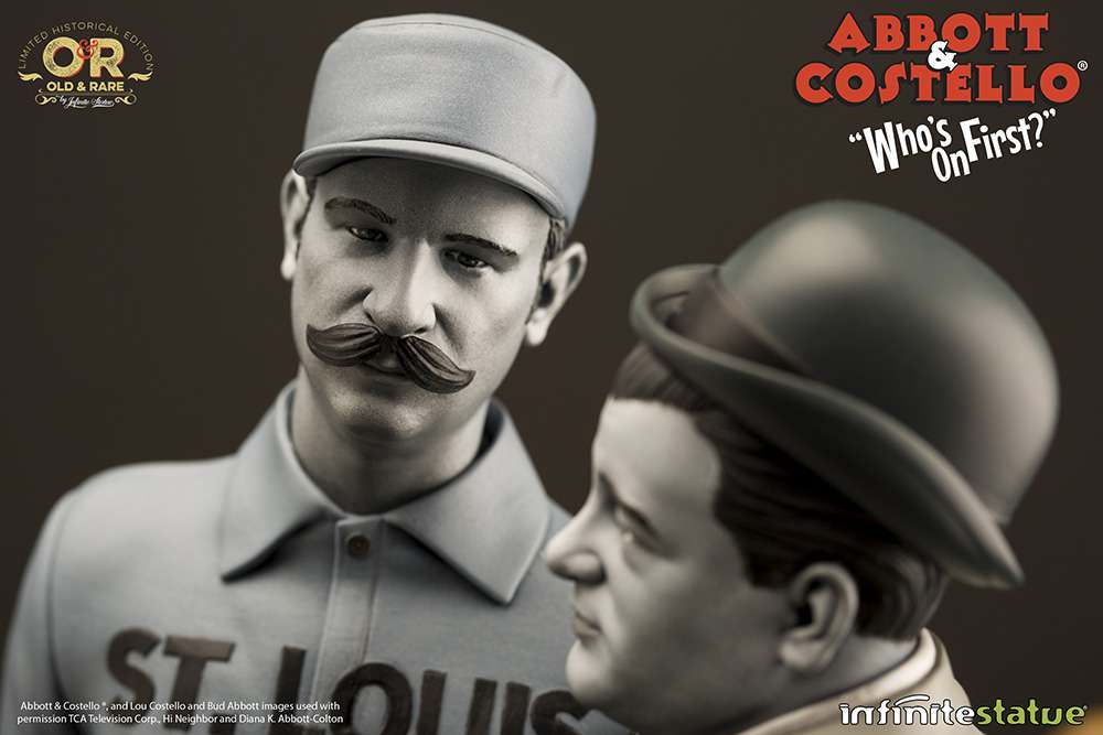 Infinite Statue Abbot & Costello Old & Rare 1/6 Resin Statue