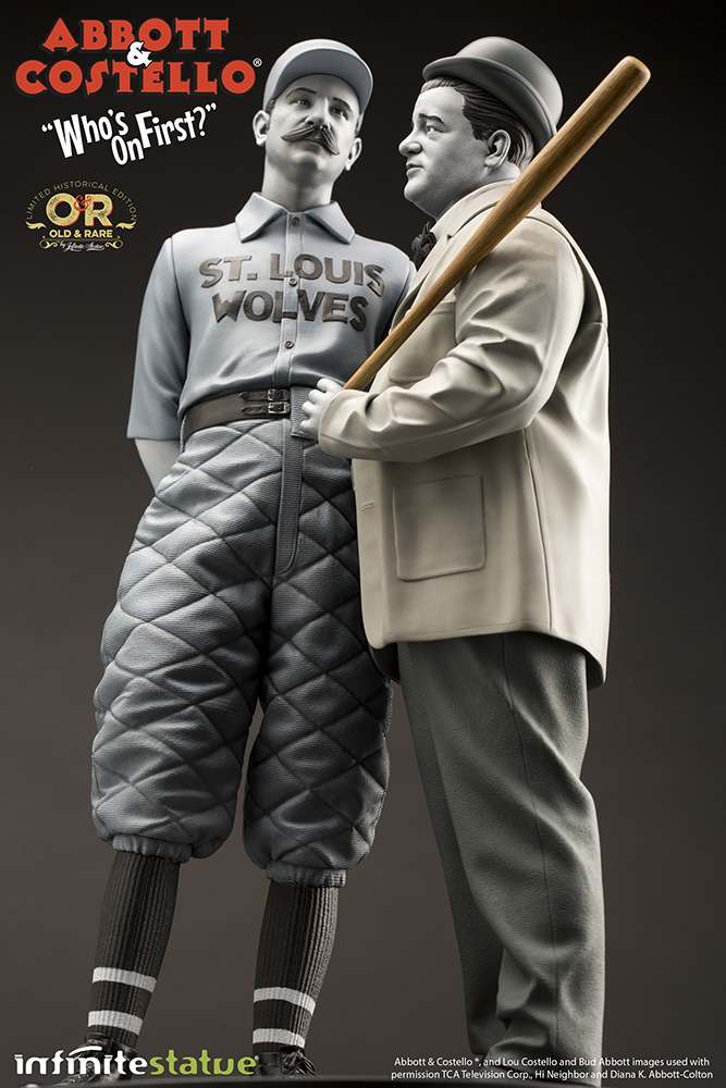 Infinite Statue Abbot & Costello Old & Rare 1/6 Resin Statue