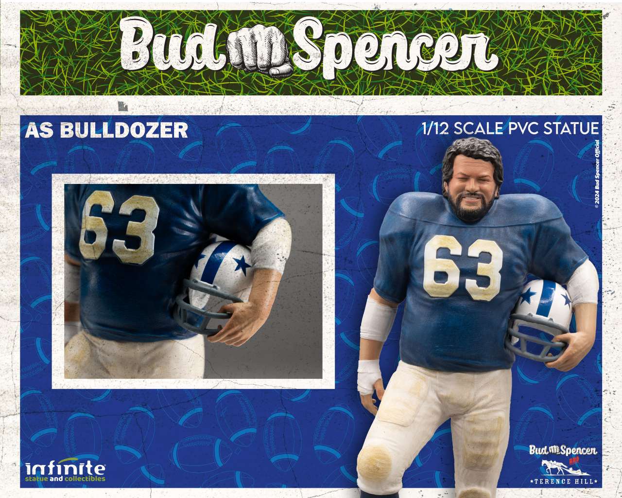 Infinite Statue Bud Spencer as Bulldozer 1/12 PVC Statue