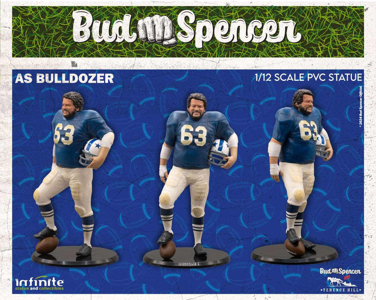 Infinite Statue Bud Spencer as Bulldozer 1/12 PVC Statue