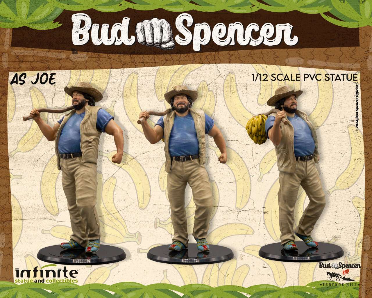 Infinite Statue Bud Spencer as Joe 1/12 PVC Statue