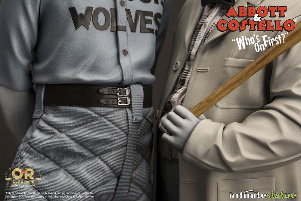 Infinite Statue / Kaustic Plastik Abbot & Costello Old & Rare 1/6 Resin Statue