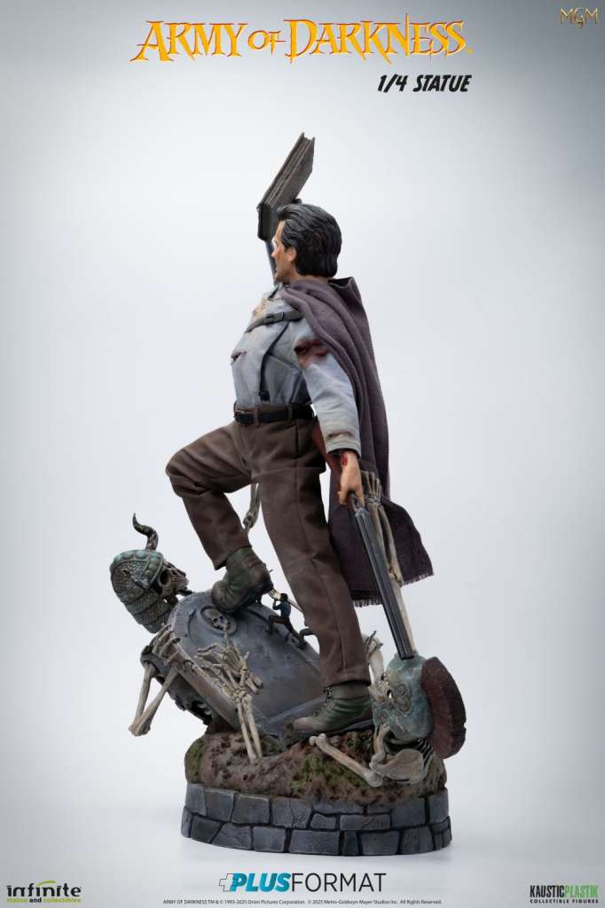 Infinite Statue / Kaustic Plastik Army of Darkness Ash 1/4 Plus Format Statue