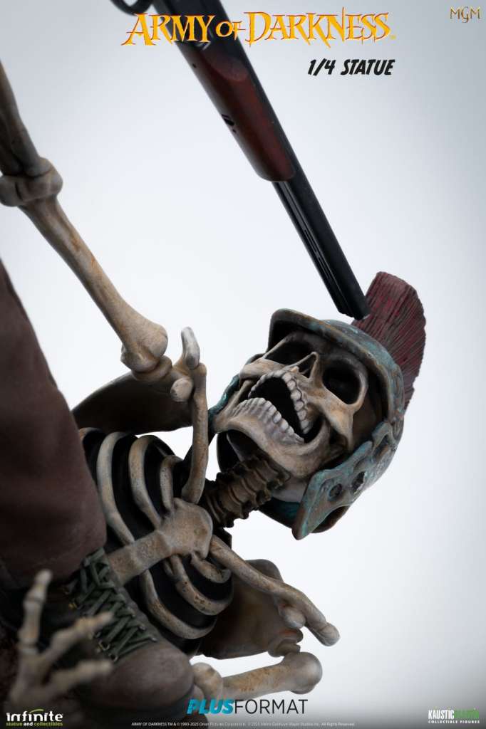 Infinite Statue / Kaustic Plastik Army of Darkness Ash 1/4 Plus Format Statue