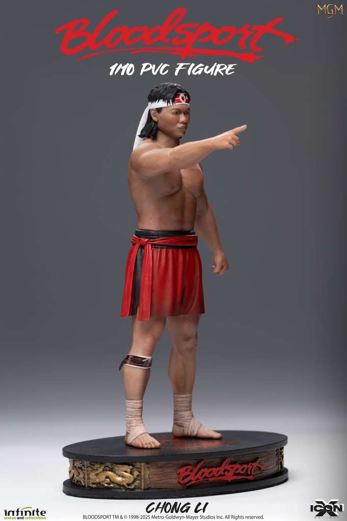 Infinite Statue / Kaustic Plastik Bloodsport Chong Li Icon X 1/10 PVC Figur