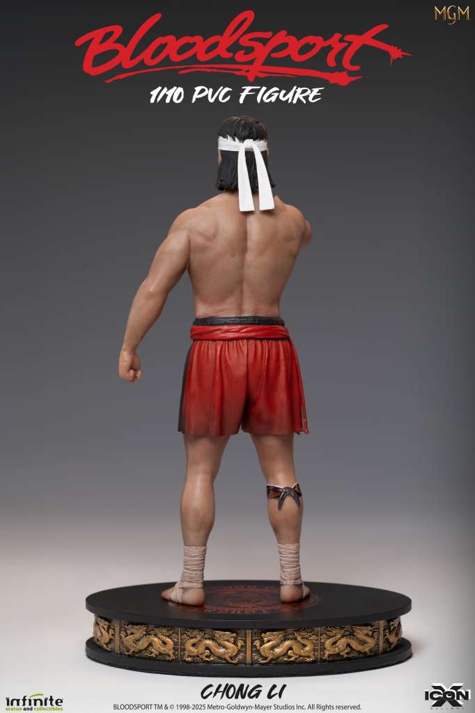 Infinite Statue / Kaustic Plastik Bloodsport Chong Li Icon X 1/10 PVC Figur