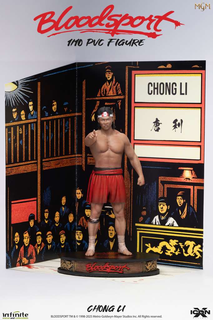 Infinite Statue / Kaustic Plastik Bloodsport Chong Li Icon X 1/10 PVC Figur