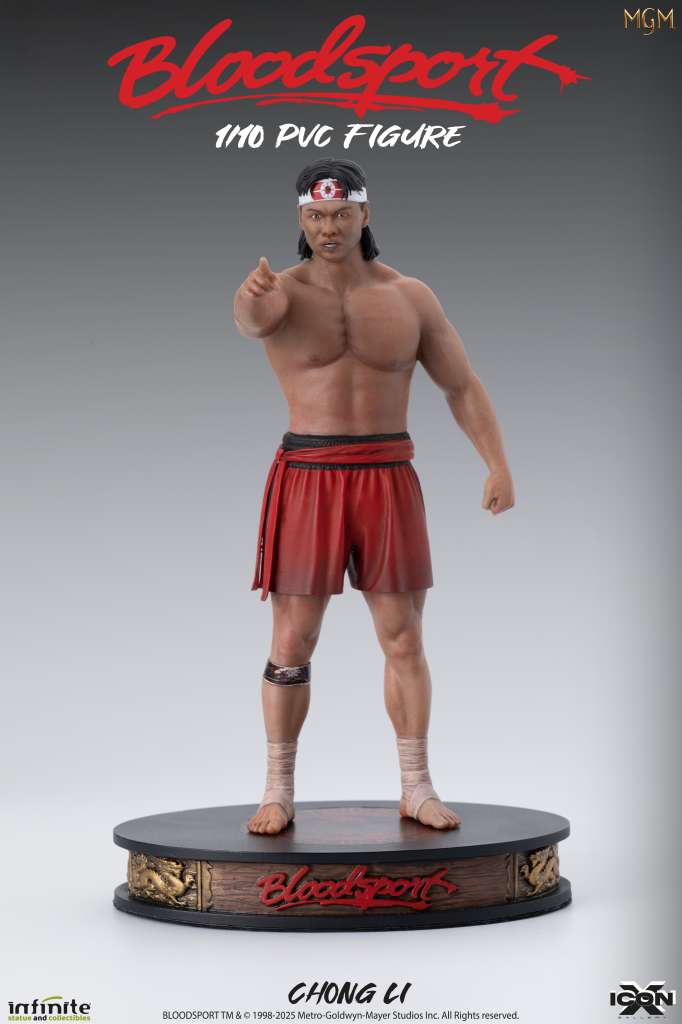 Infinite Statue / Kaustic Plastik Bloodsport Chong Li Icon X 1/10 PVC Figur