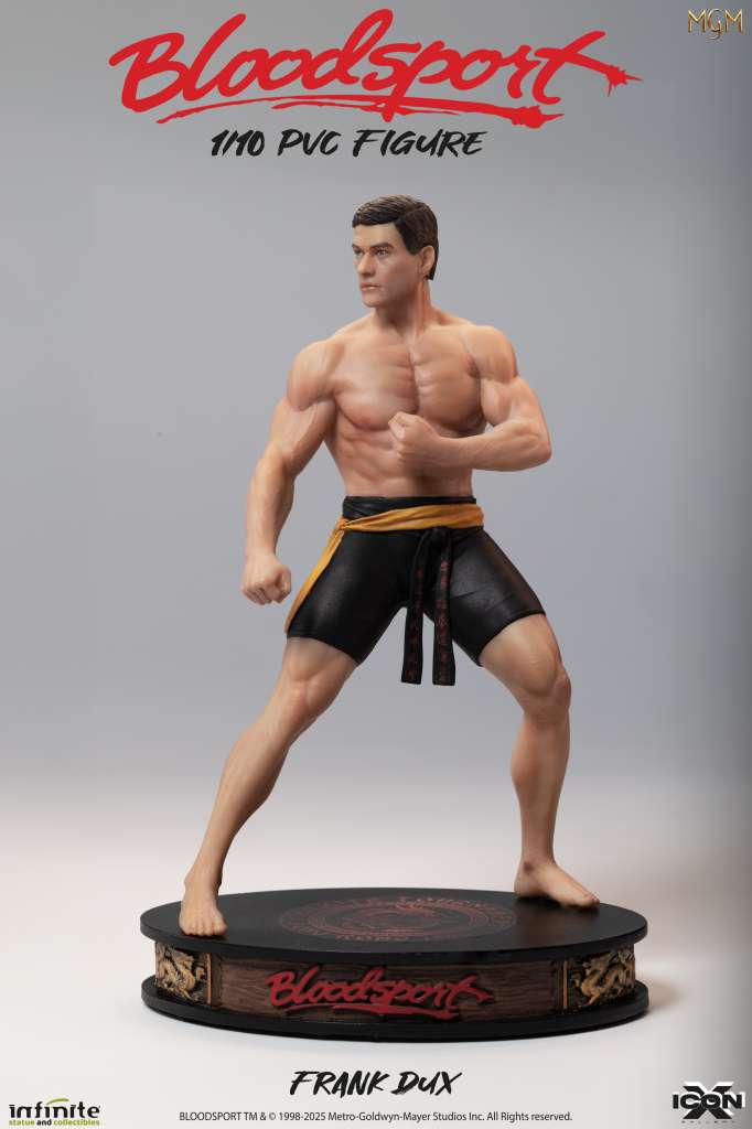 Infinite Statue / Kaustic Plastik Bloodsport Frank Dux Jean-Claude van Damme Icon X 1/10 PVC Figur