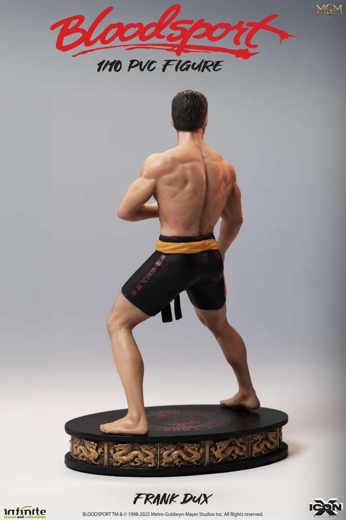 Infinite Statue / Kaustic Plastik Bloodsport Frank Dux Jean-Claude van Damme Icon X 1/10 PVC Figur