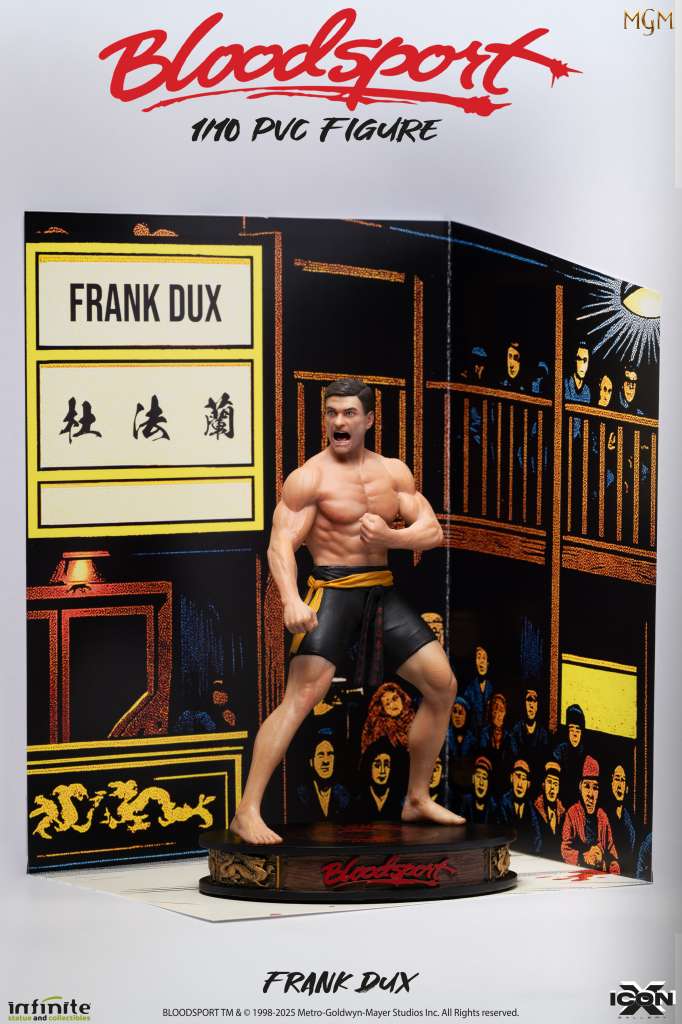 Infinite Statue / Kaustic Plastik Bloodsport Frank Dux Jean-Claude van Damme Icon X 1/10 PVC Figur