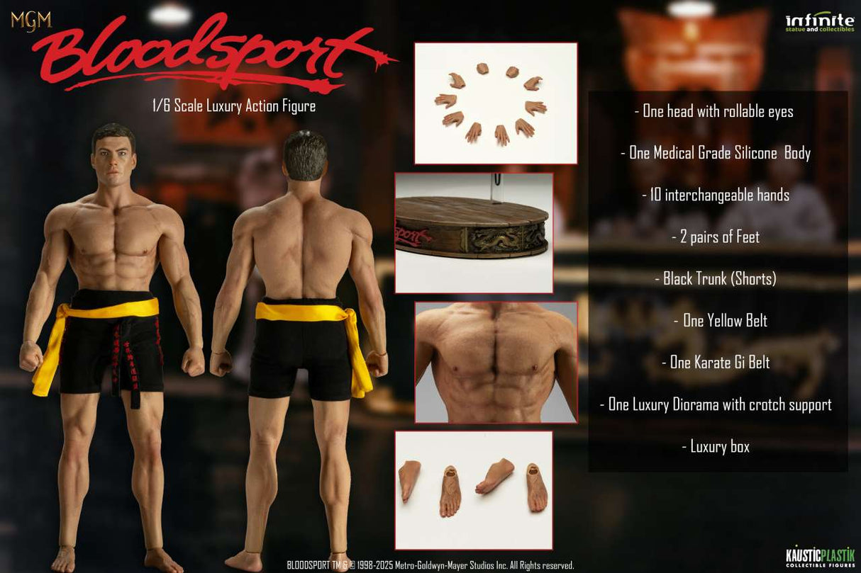 Infinite Statue / Kaustic Plastik Bloodsport Frank Dux (Jean-Claude van Damme) Standard Edition Actionfigur