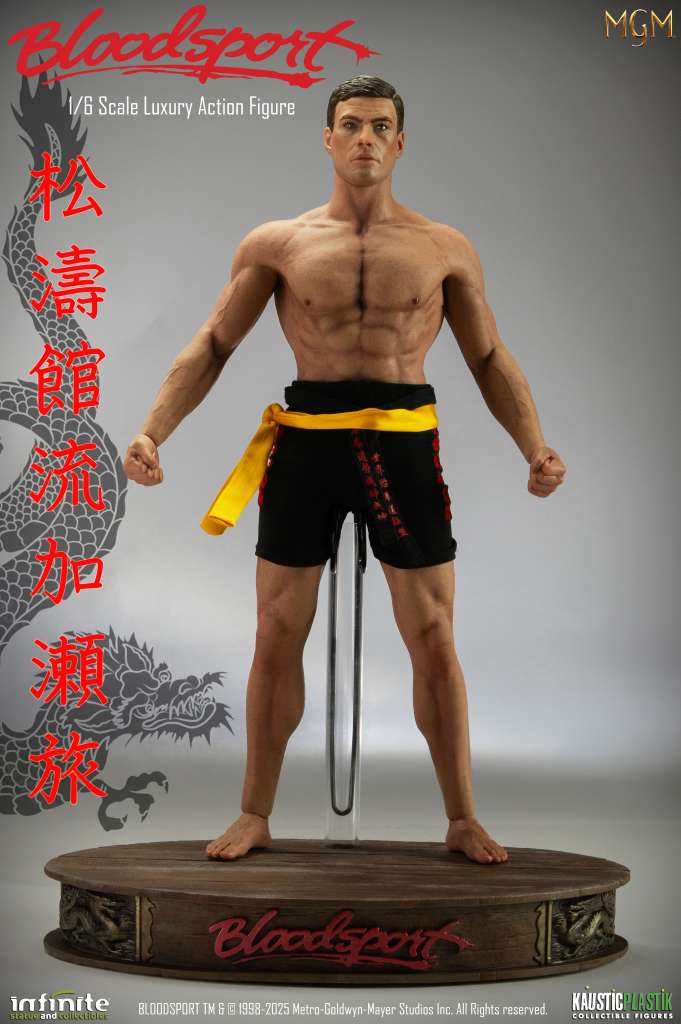 Infinite Statue / Kaustic Plastik Bloodsport Frank Dux (Jean-Claude van Damme) Standard Edition Actionfigur