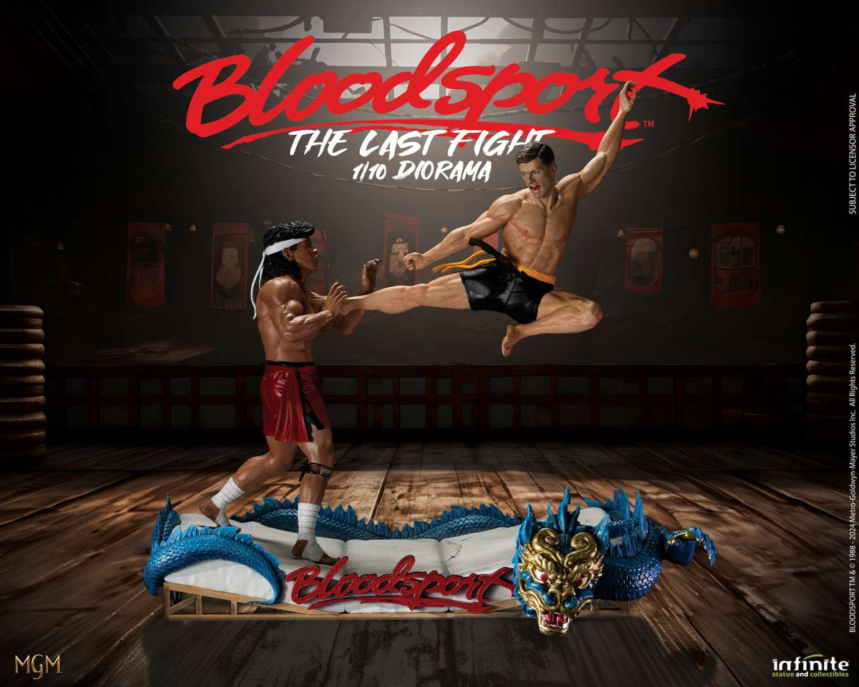 Infinite Statue / Kaustic Plastik Bloodsport The Last Fight 1/10 Diorama Statue