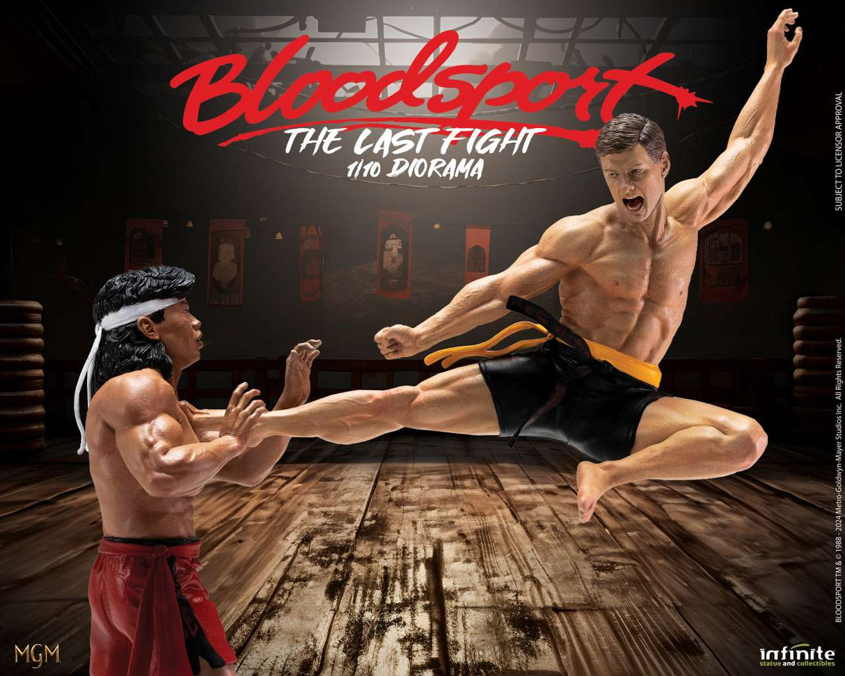 Infinite Statue / Kaustic Plastik Bloodsport The Last Fight 1/10 Diorama Statue