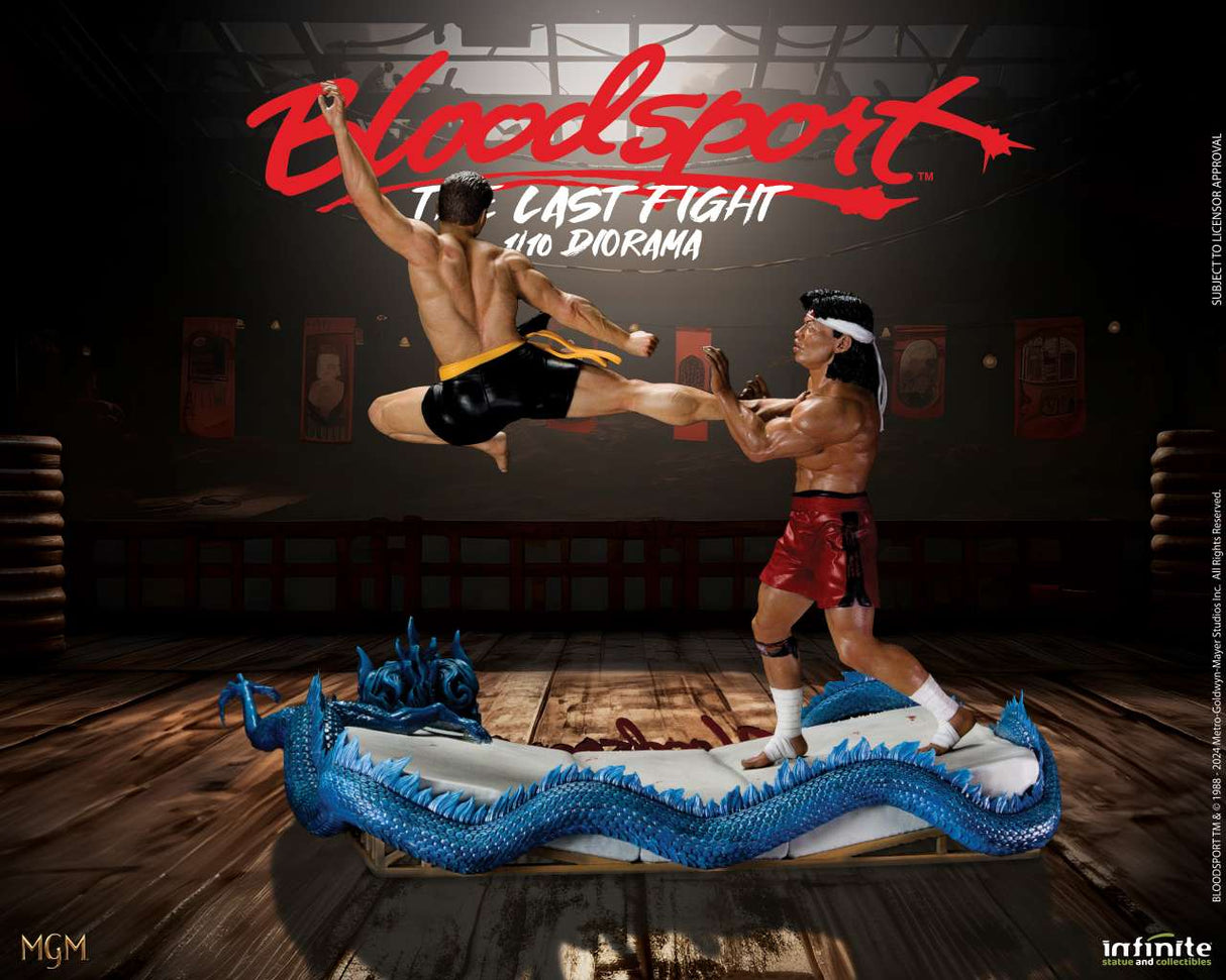 Infinite Statue / Kaustic Plastik Bloodsport The Last Fight 1/10 Diorama Statue