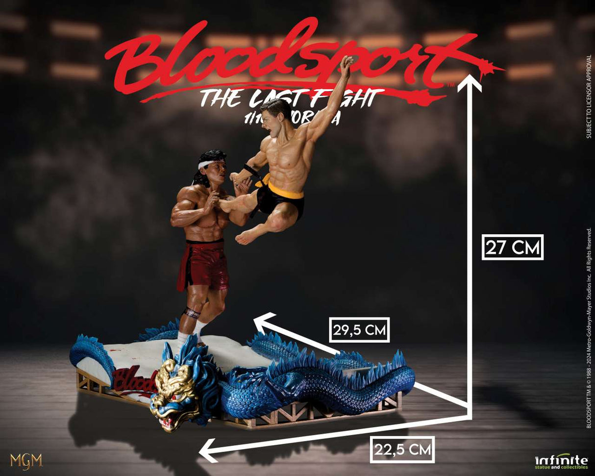 Infinite Statue / Kaustic Plastik Bloodsport The Last Fight 1/10 Diorama Statue