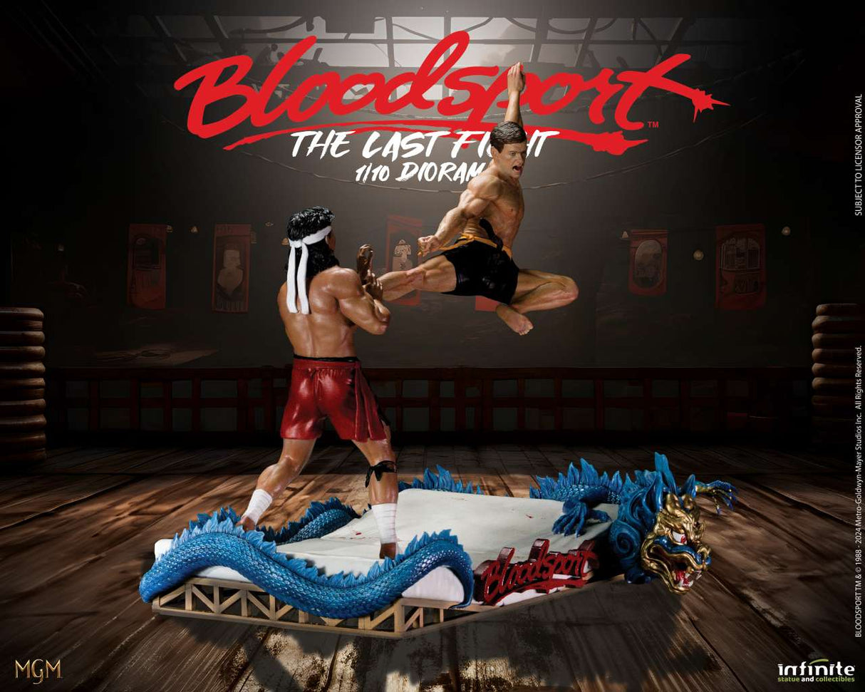 Infinite Statue / Kaustic Plastik Bloodsport The Last Fight 1/10 Diorama Statue