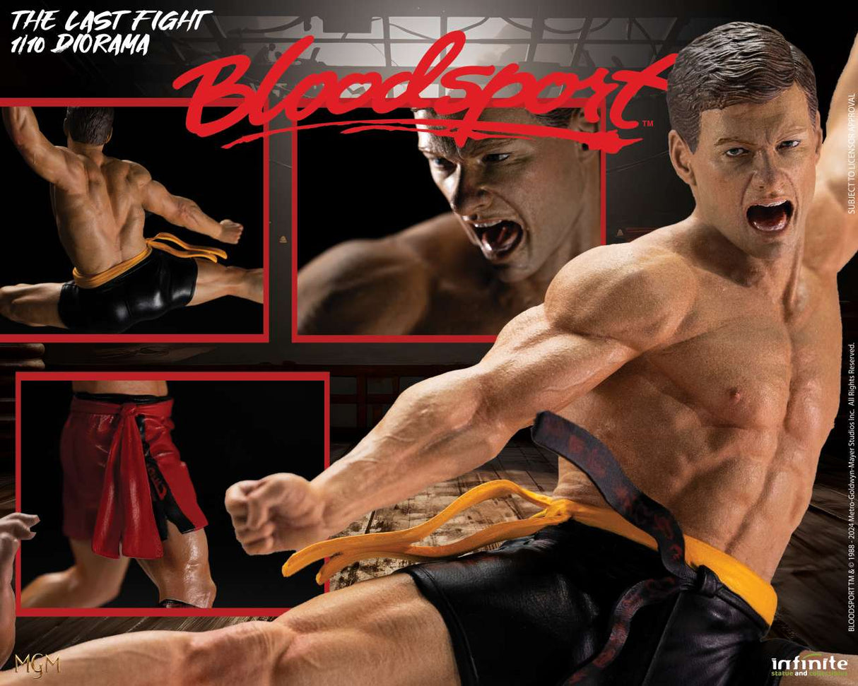 Infinite Statue / Kaustic Plastik Bloodsport The Last Fight 1/10 Diorama Statue